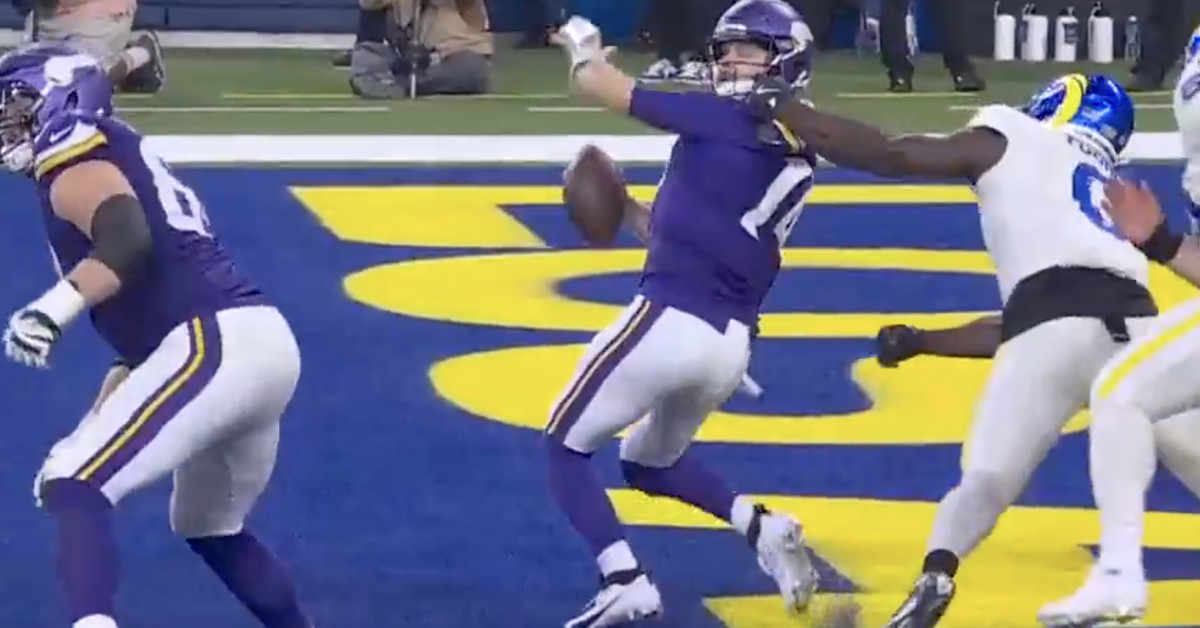 Sam Darnold controversial non-facemask penalty in Vikings-Rams, explained by the officials