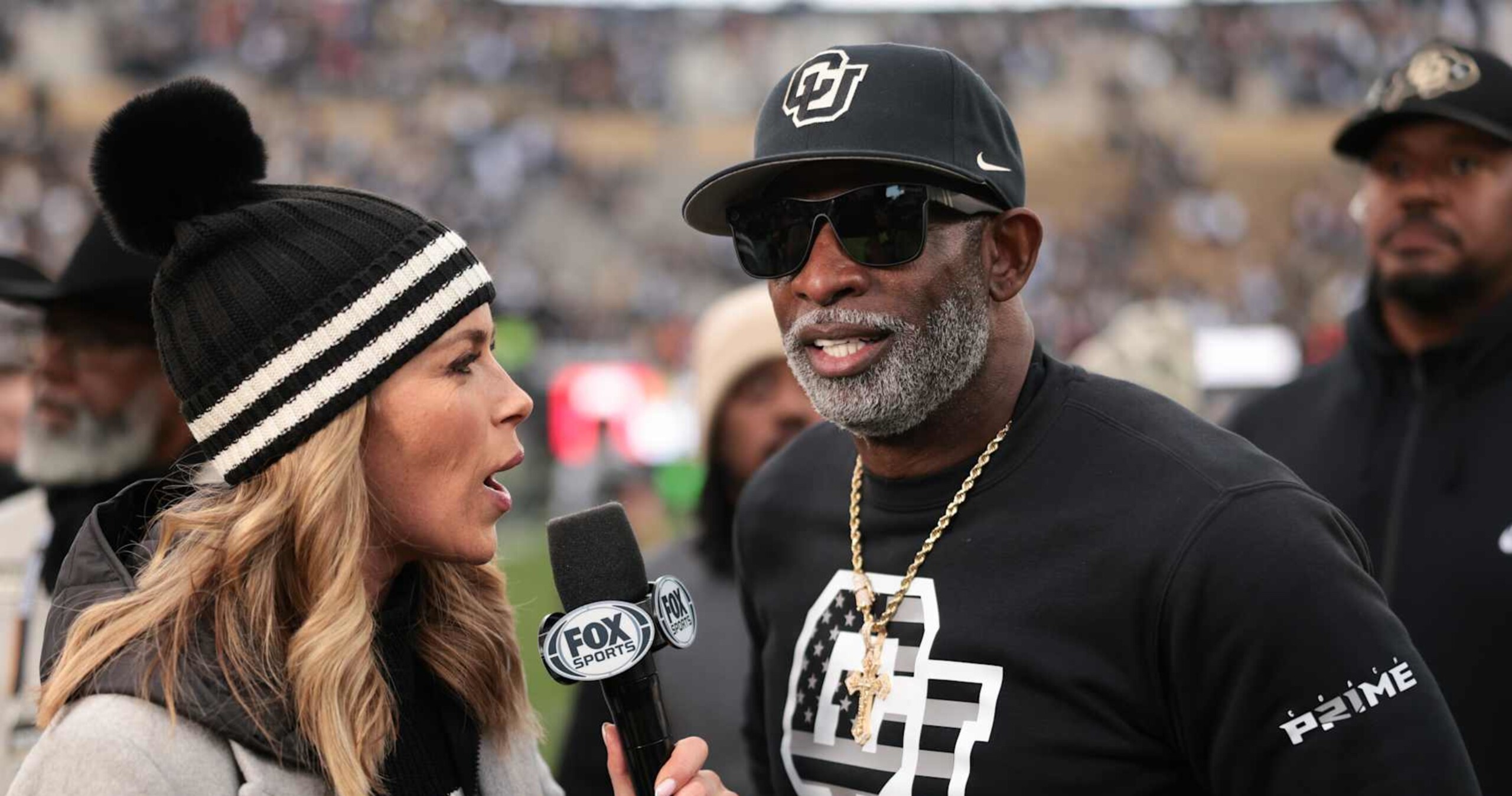 Video: Deion Sanders Honors Viral Colorado Fan Miss Peggy on Her 100th Birthday